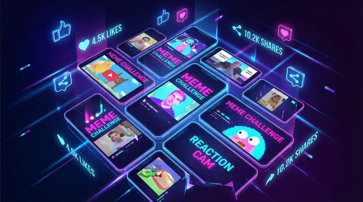 四虎tv 热梗挑战活动 - 用户二次创作展示